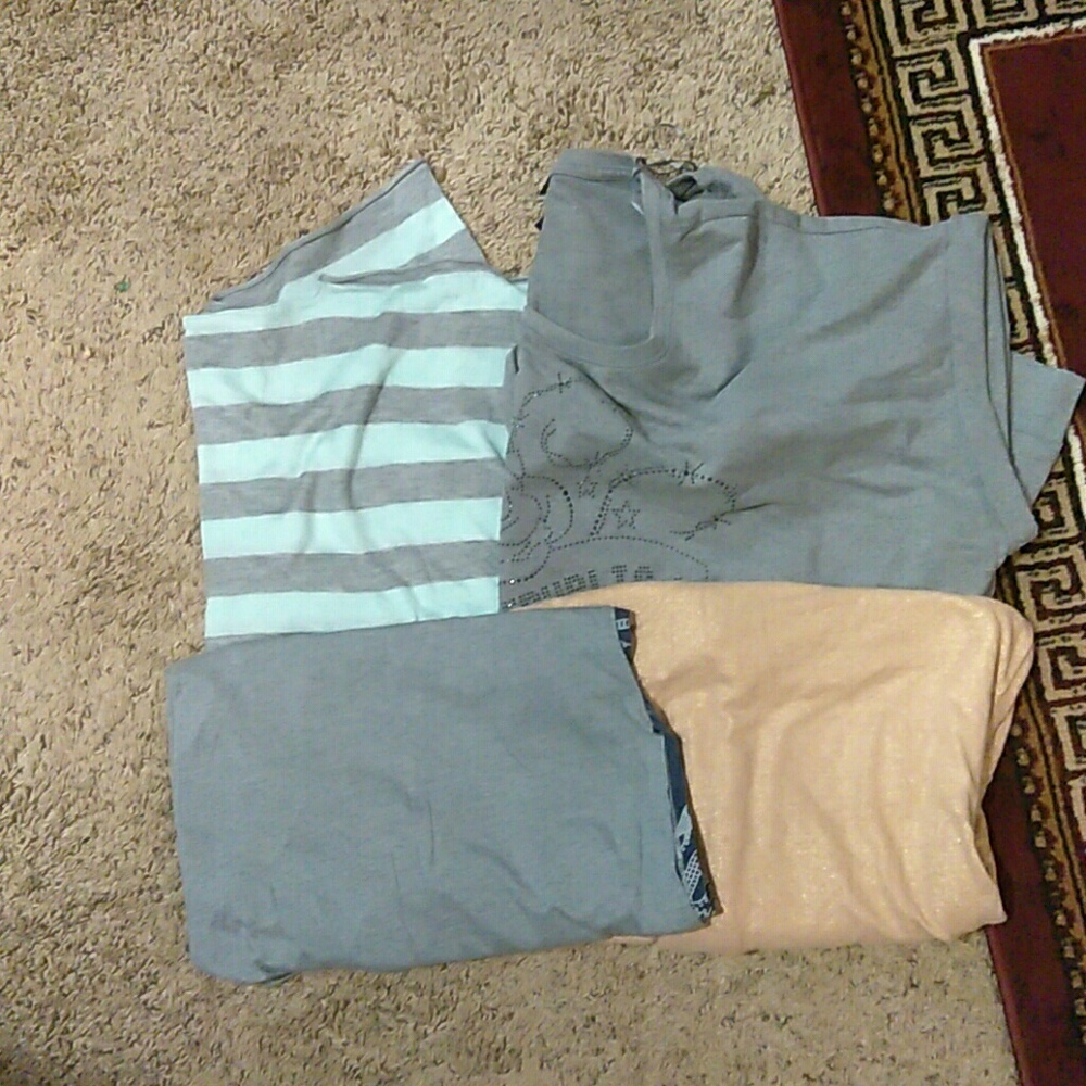 4 tops shirts